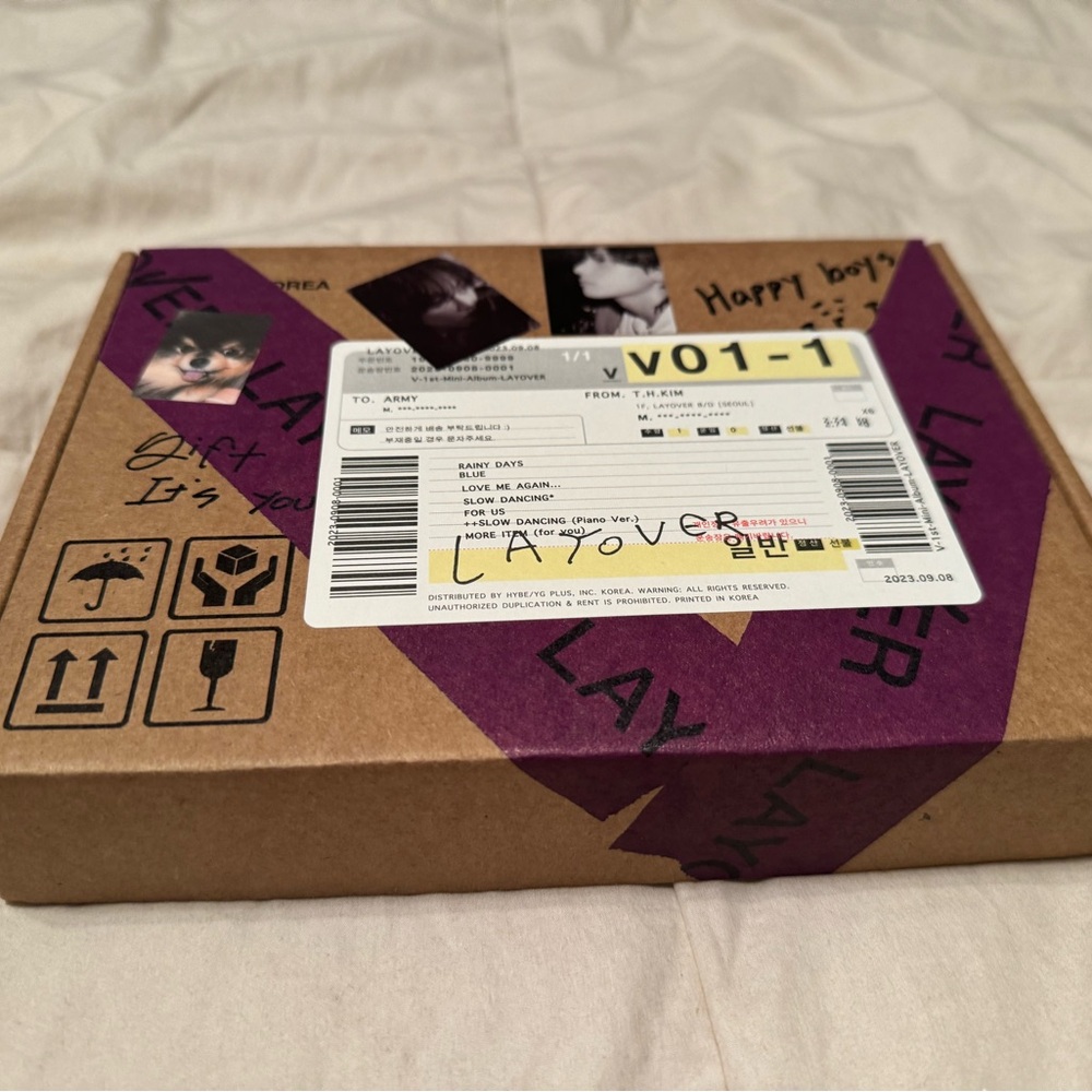 V Layover Album (Purple Version)